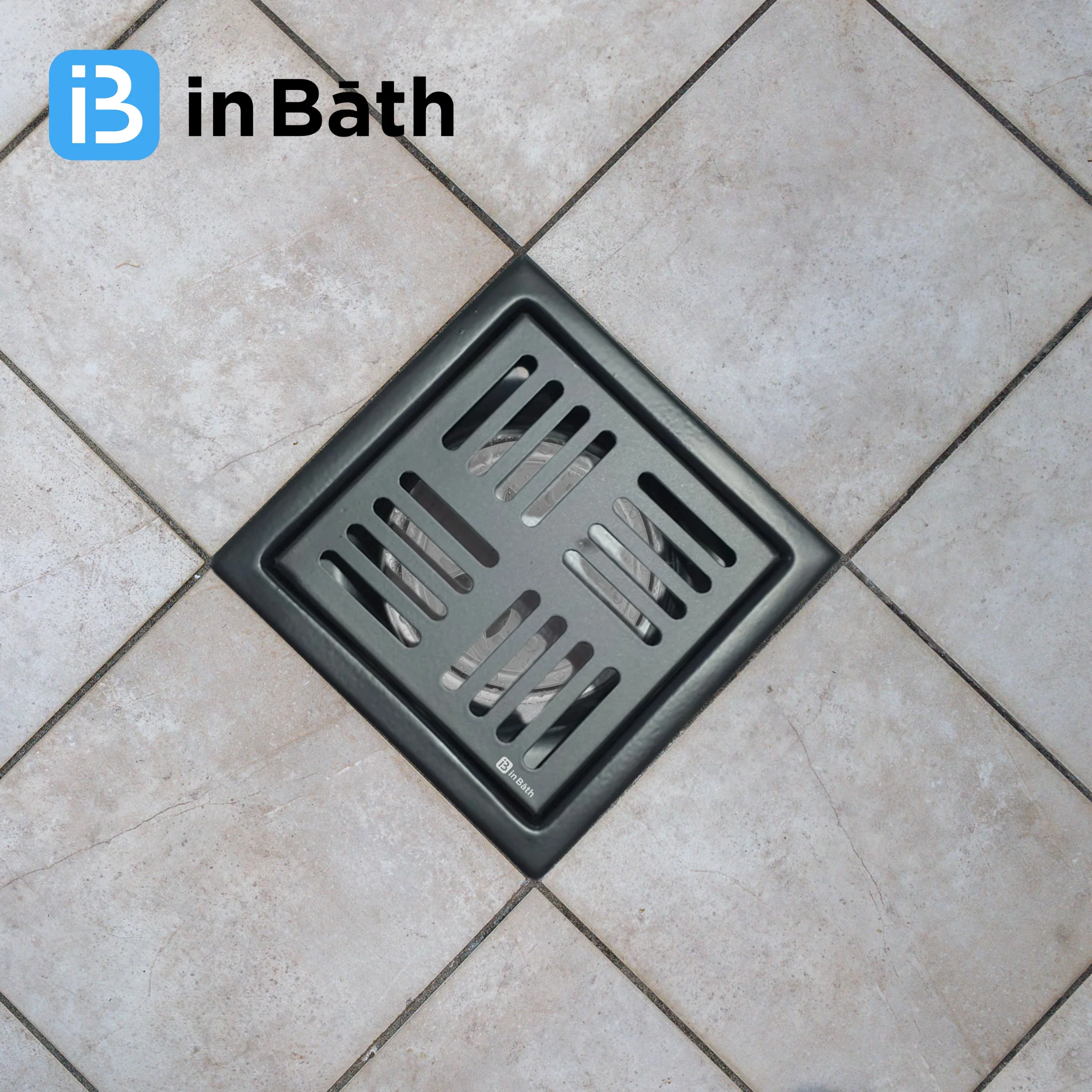 Arena Black Square Floor Drain (SS 304 Grade) - Image 4