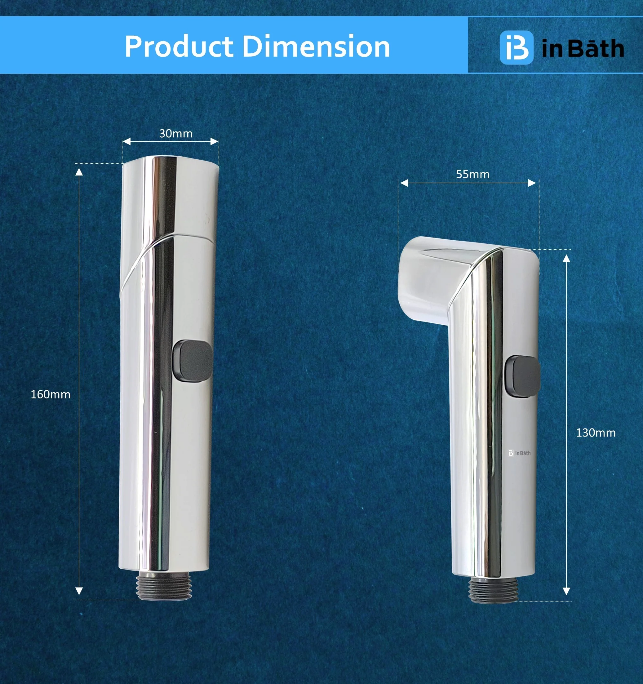 Twister Dual Flow Health Faucet With Pipe & Hook - Image 7