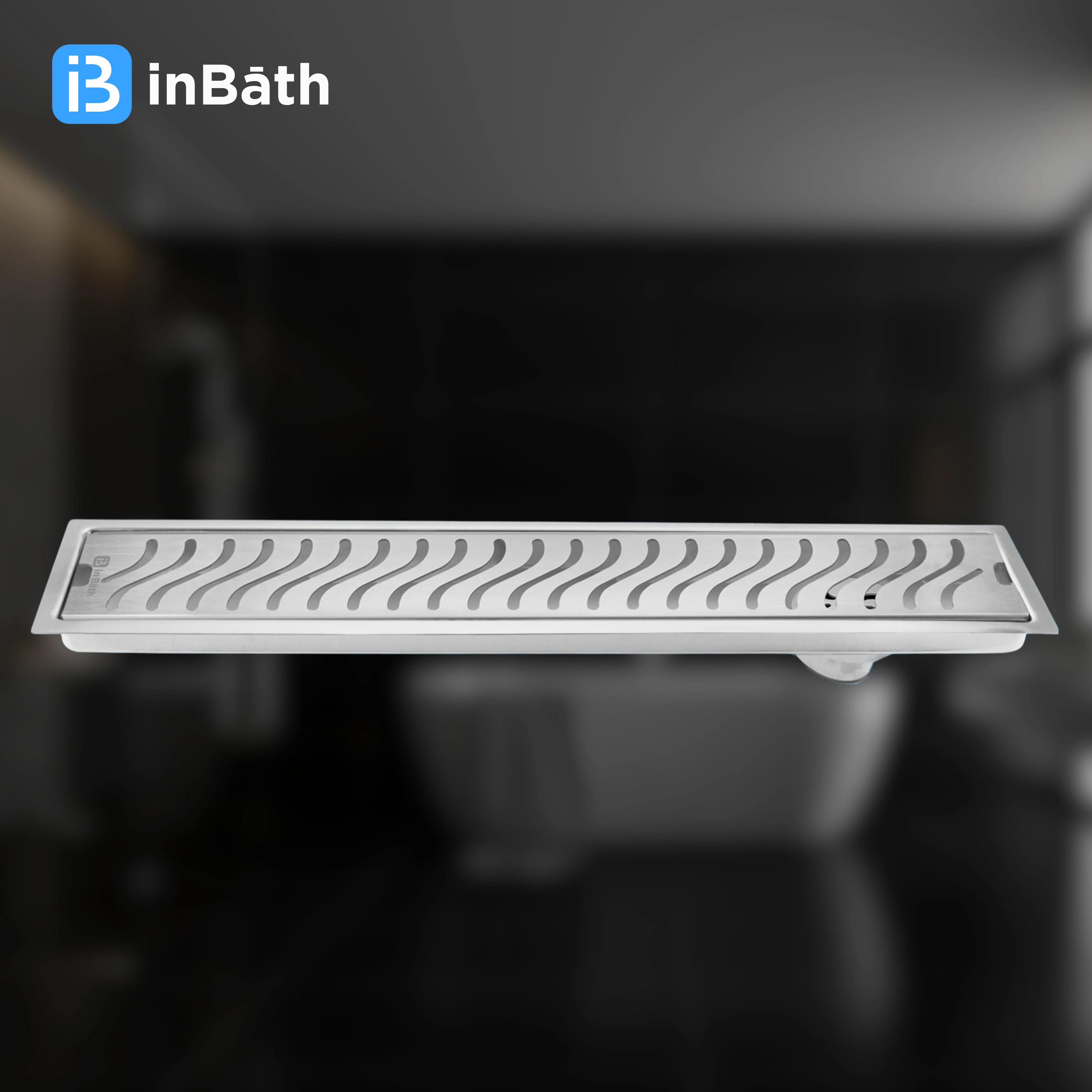 InBath Elite Wave Shower Drain Channel with Collar (SS 304) - Image 9