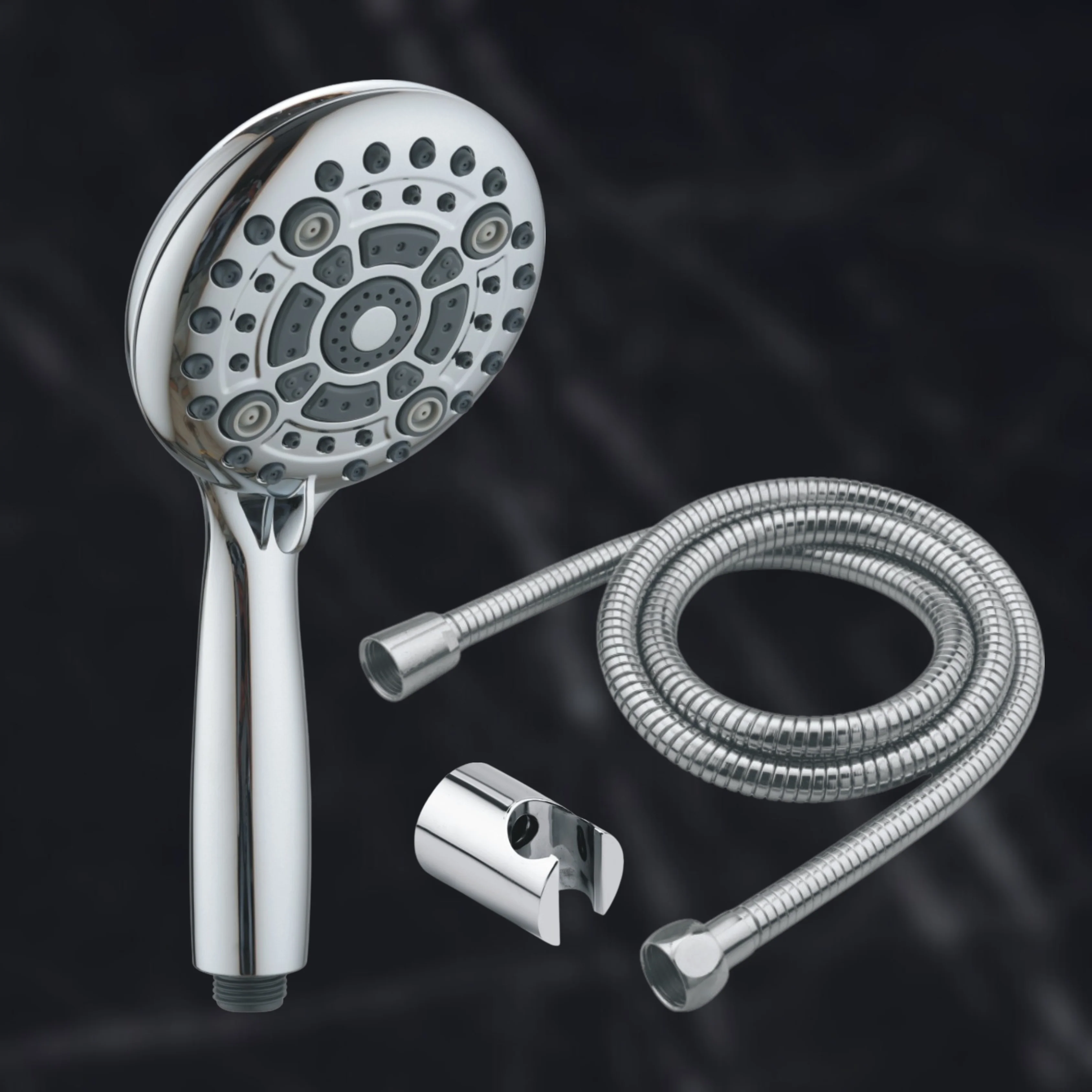 Wiser Multi Flow Hand Shower With SS Pipe & Hook