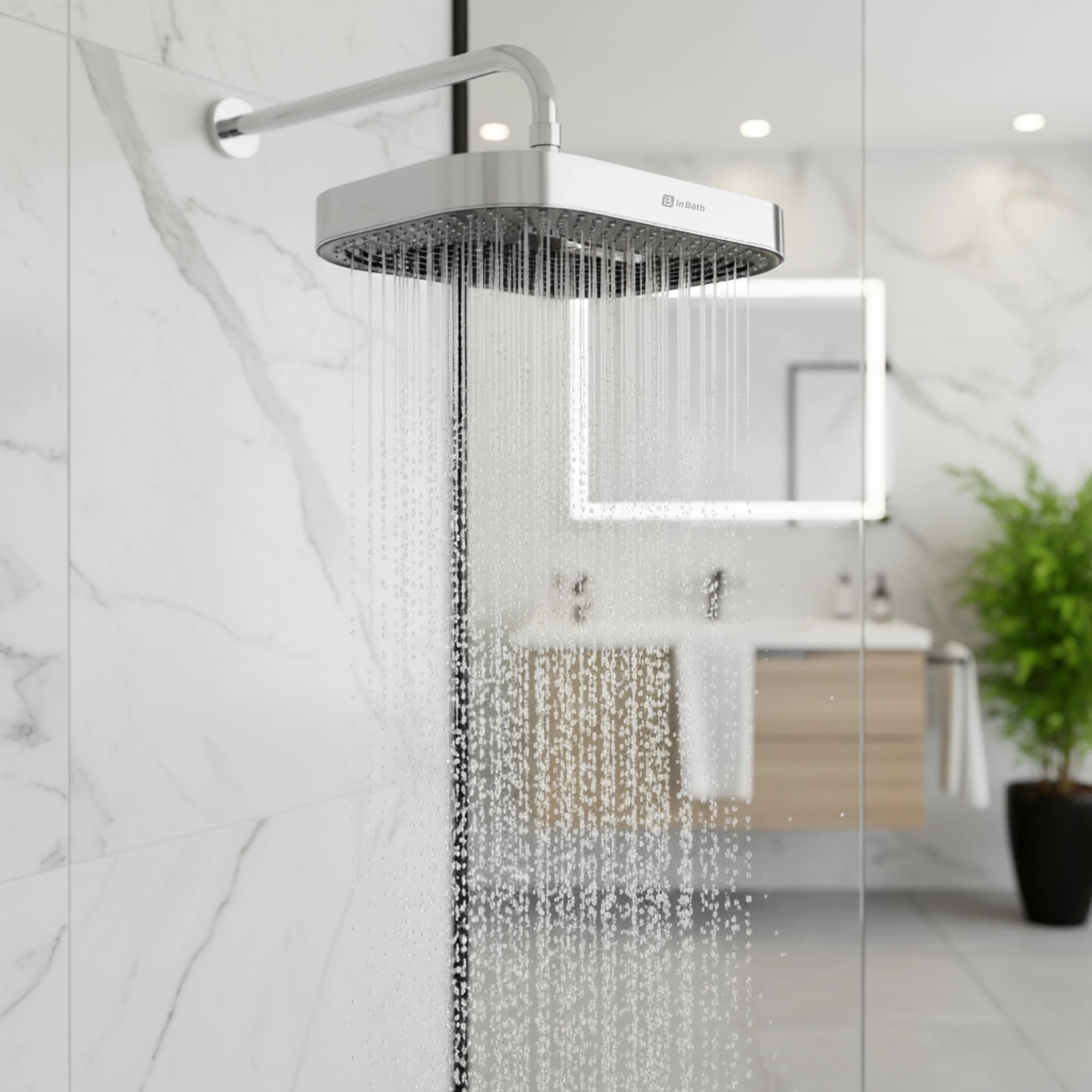 Spykar 13x8 Inches Overhead Shower - Image 2