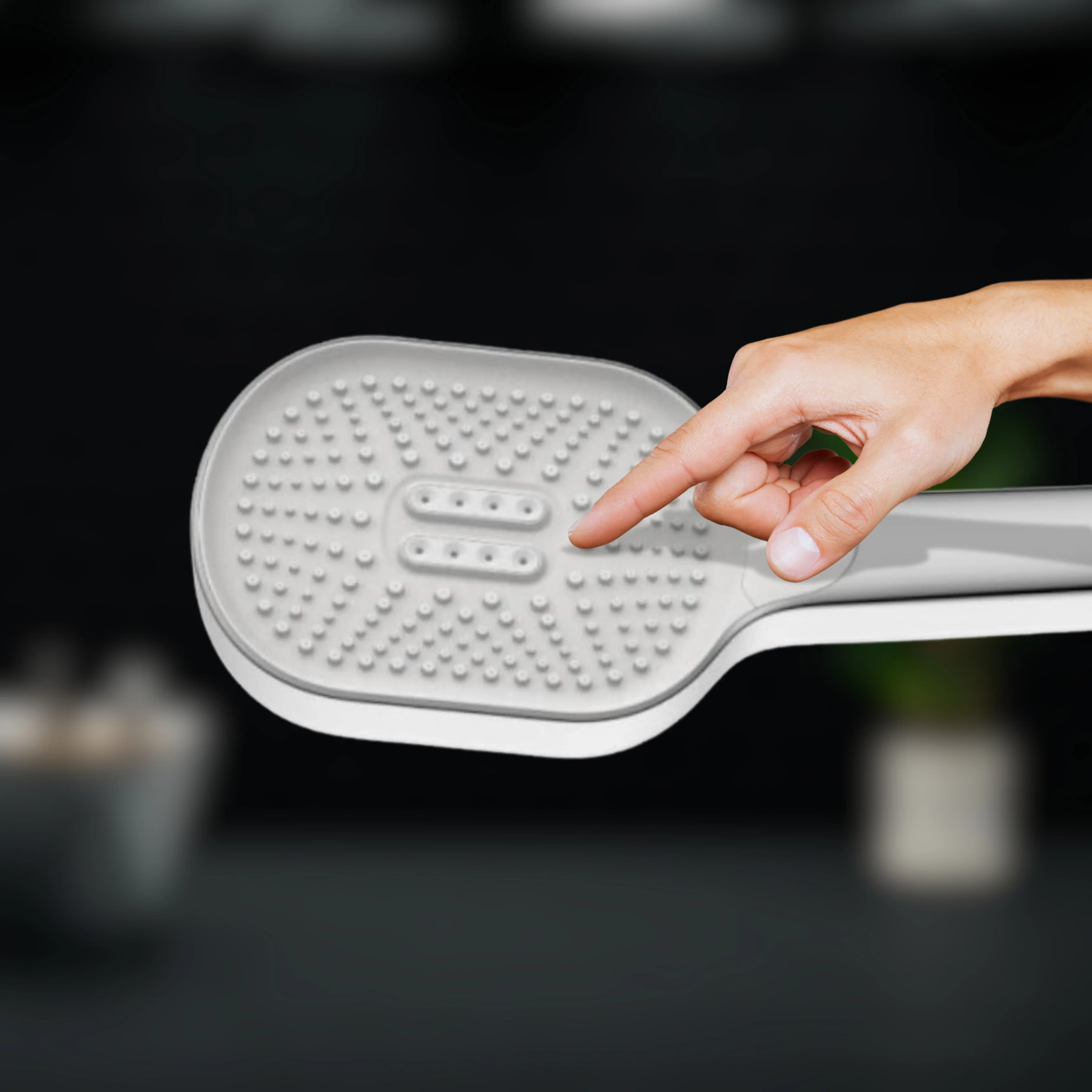 Inox Hand Shower With SS Flexible Pipe & Hook - Image 3
