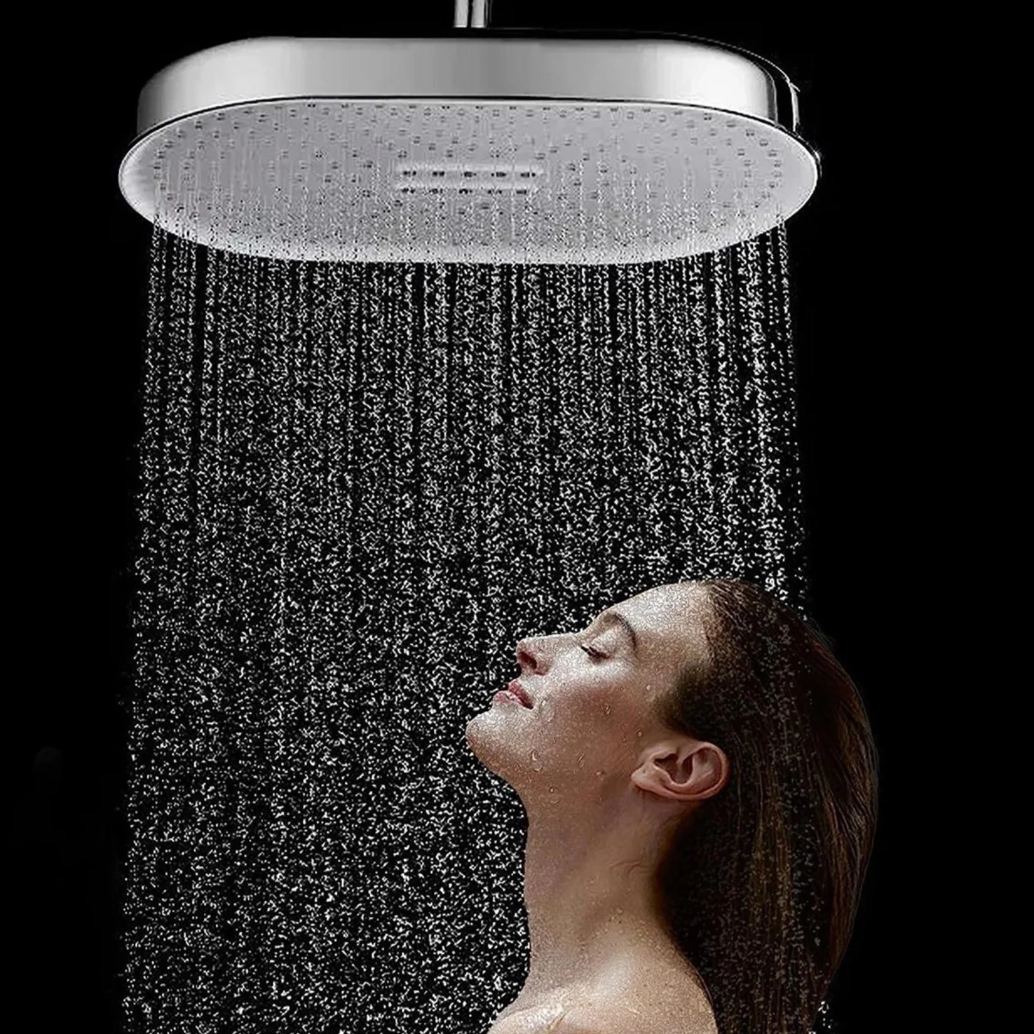 Inox Overhead Shower (14x9 Inches)