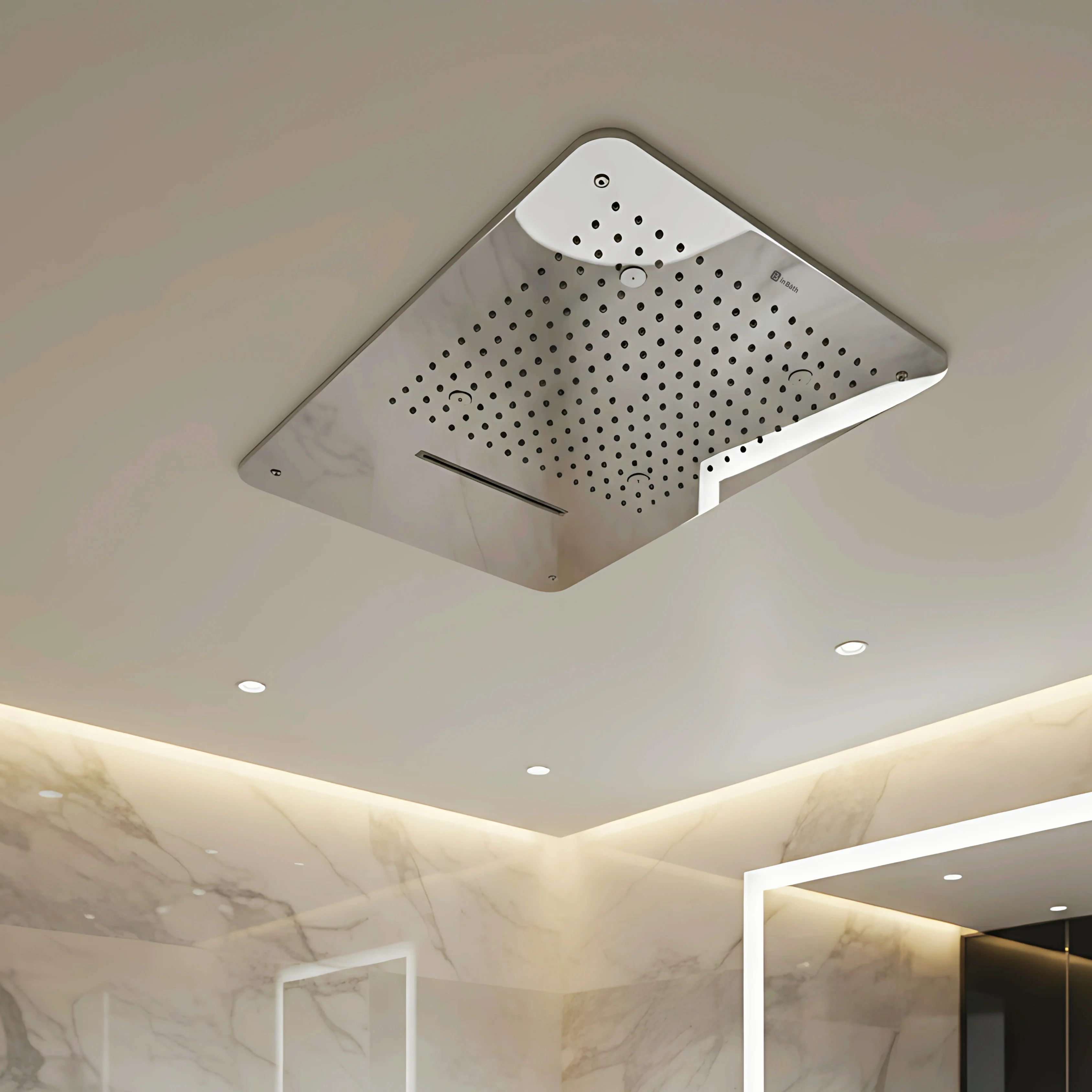 37 CmX24 Cm Multi-Function Ceiling Shower