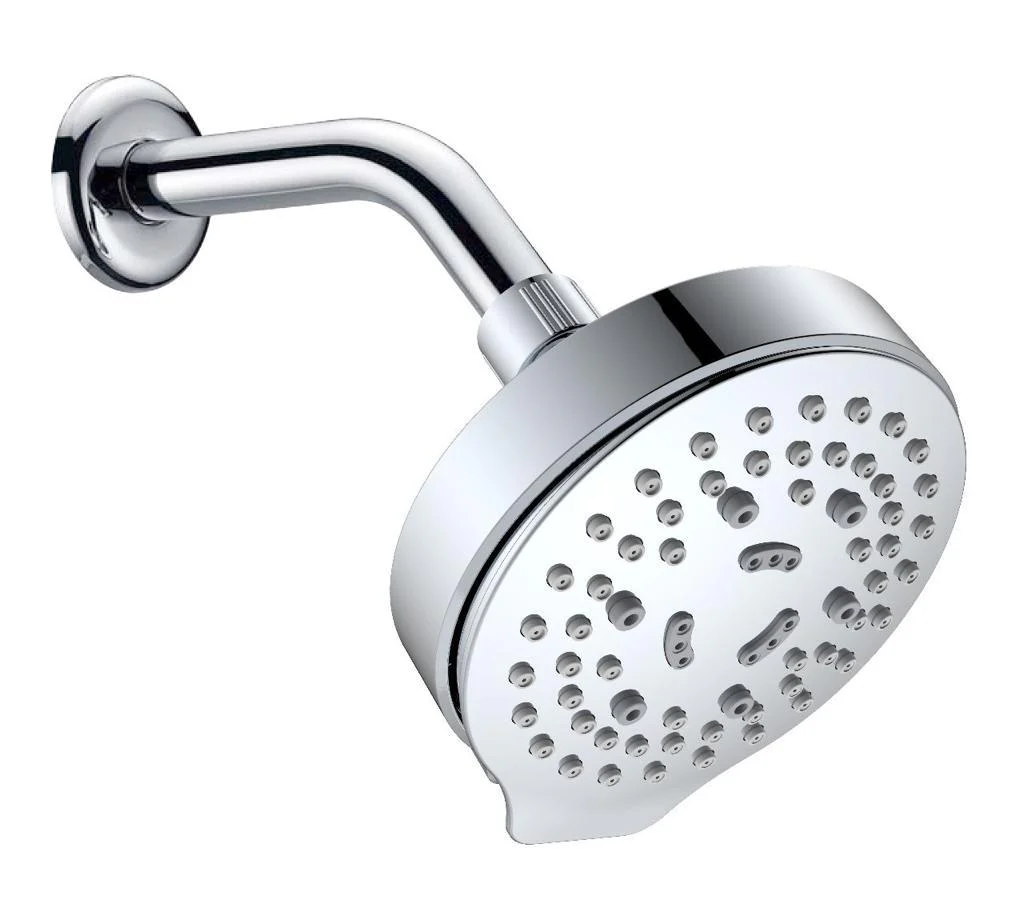 Presso 5 Inches Round Multi Flow Overhead Shower - Image 5