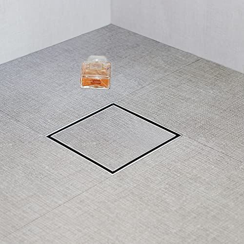 Rose Gold Square Tile Insert Drain - Image 3