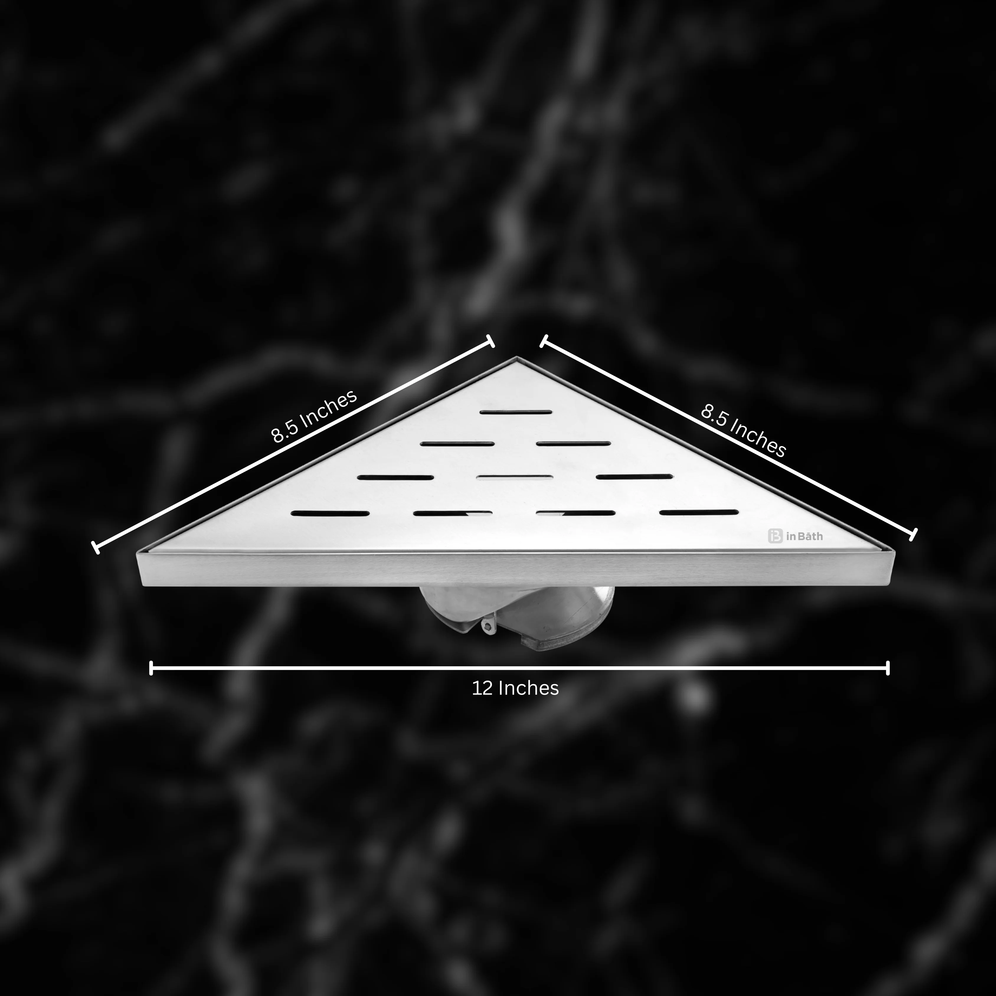 Triangle Corner Shower Drain (SS 304 Grade) - Image 2